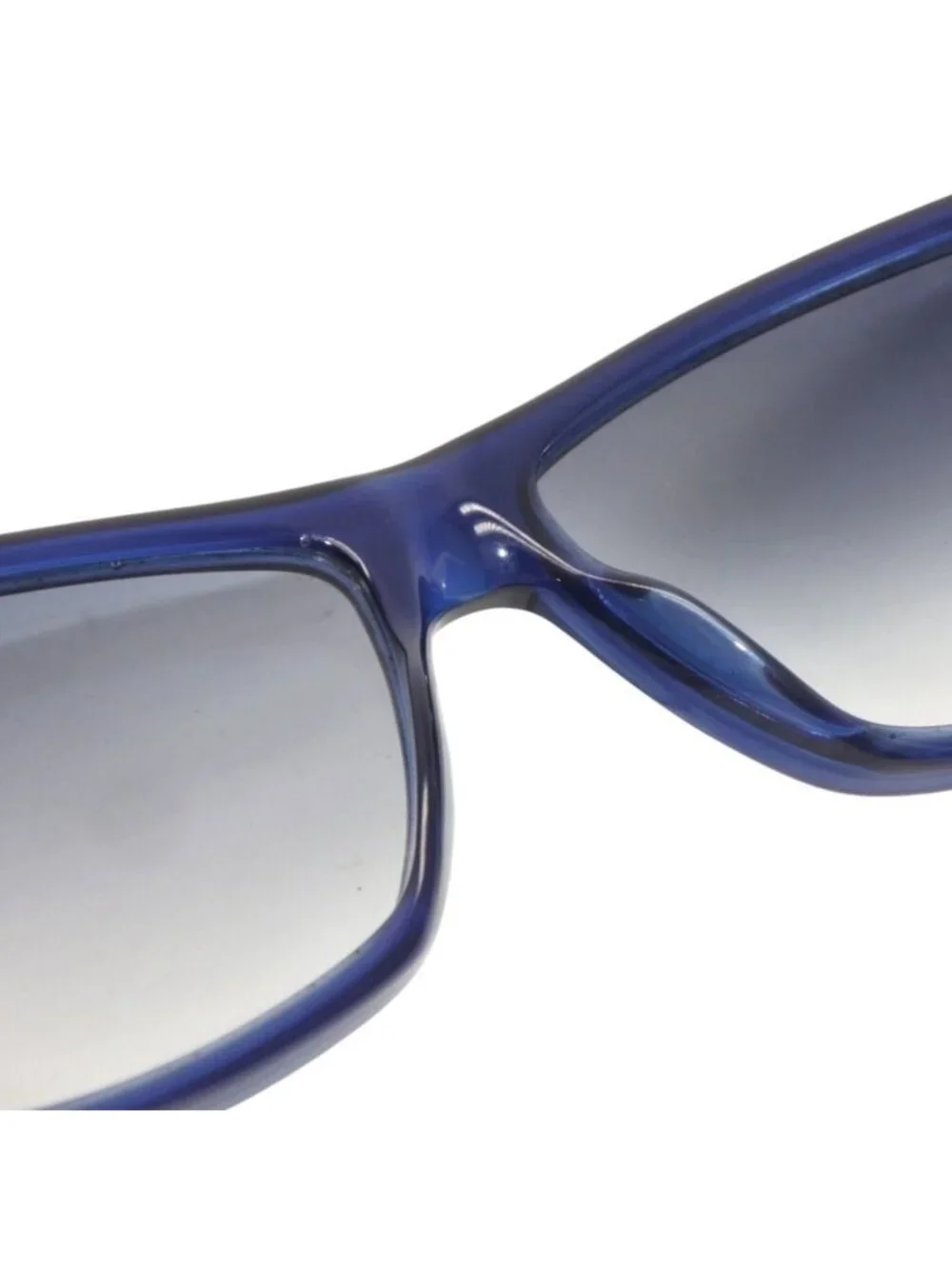 Gucci Sunglasses Eyewear S Eonit GG Logo Glitter Acetate Blue White